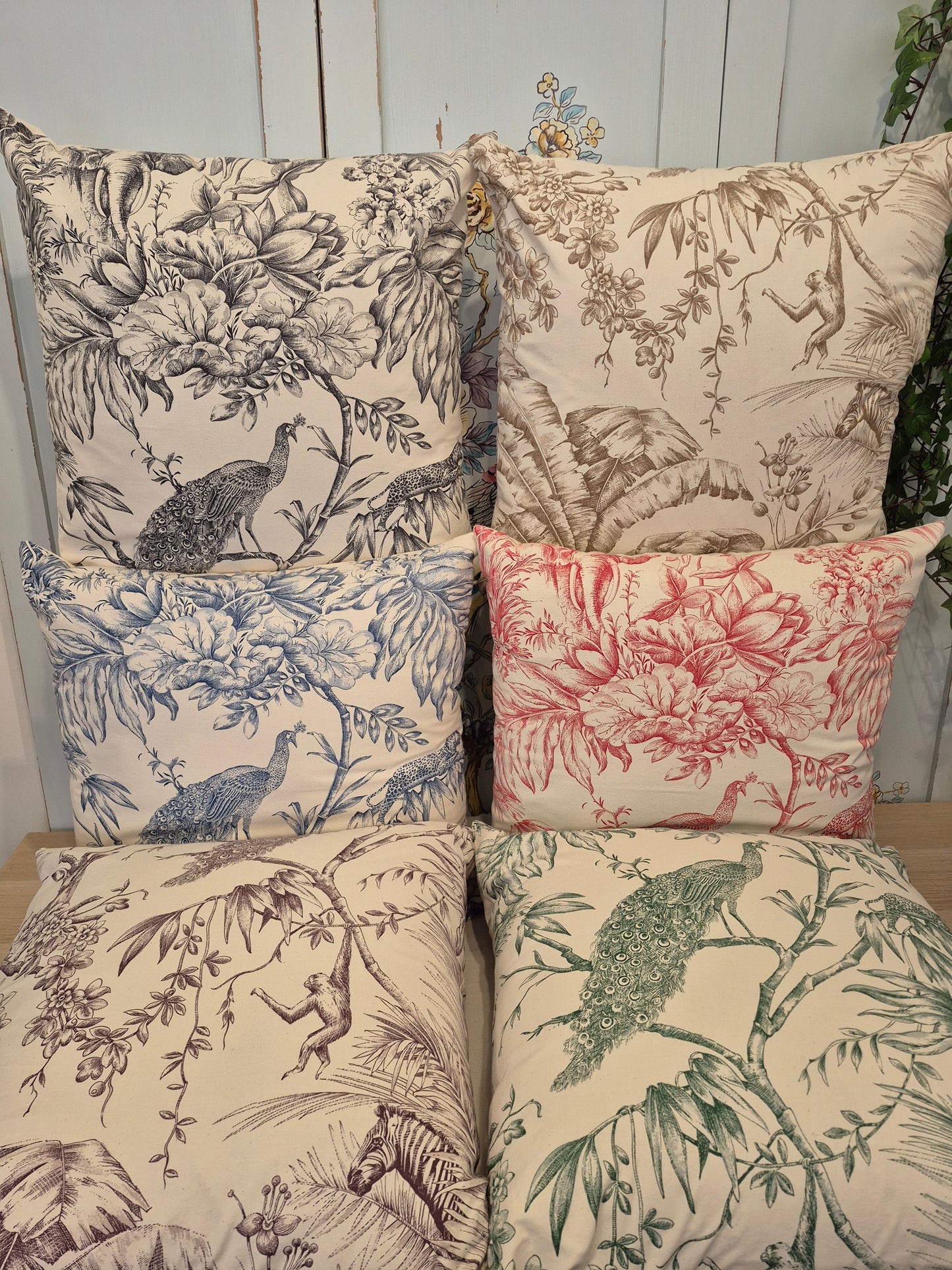 Beautiful Scatter Cushions Made from Reclaimed Fabrics