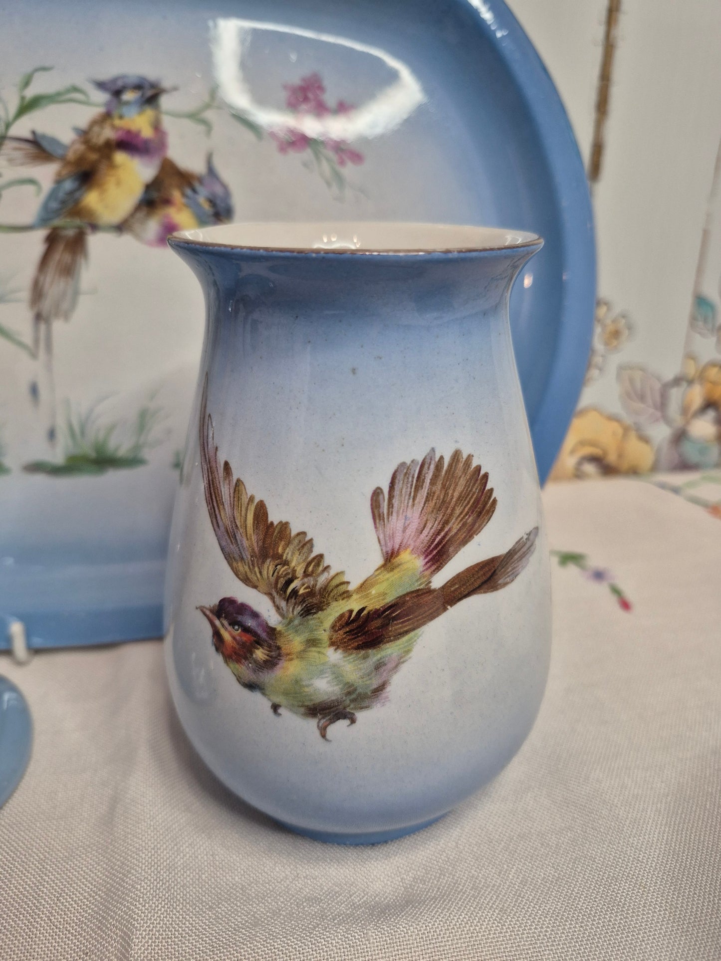 An Antique Vanity Set by Newport Pottery c1910s-1920s