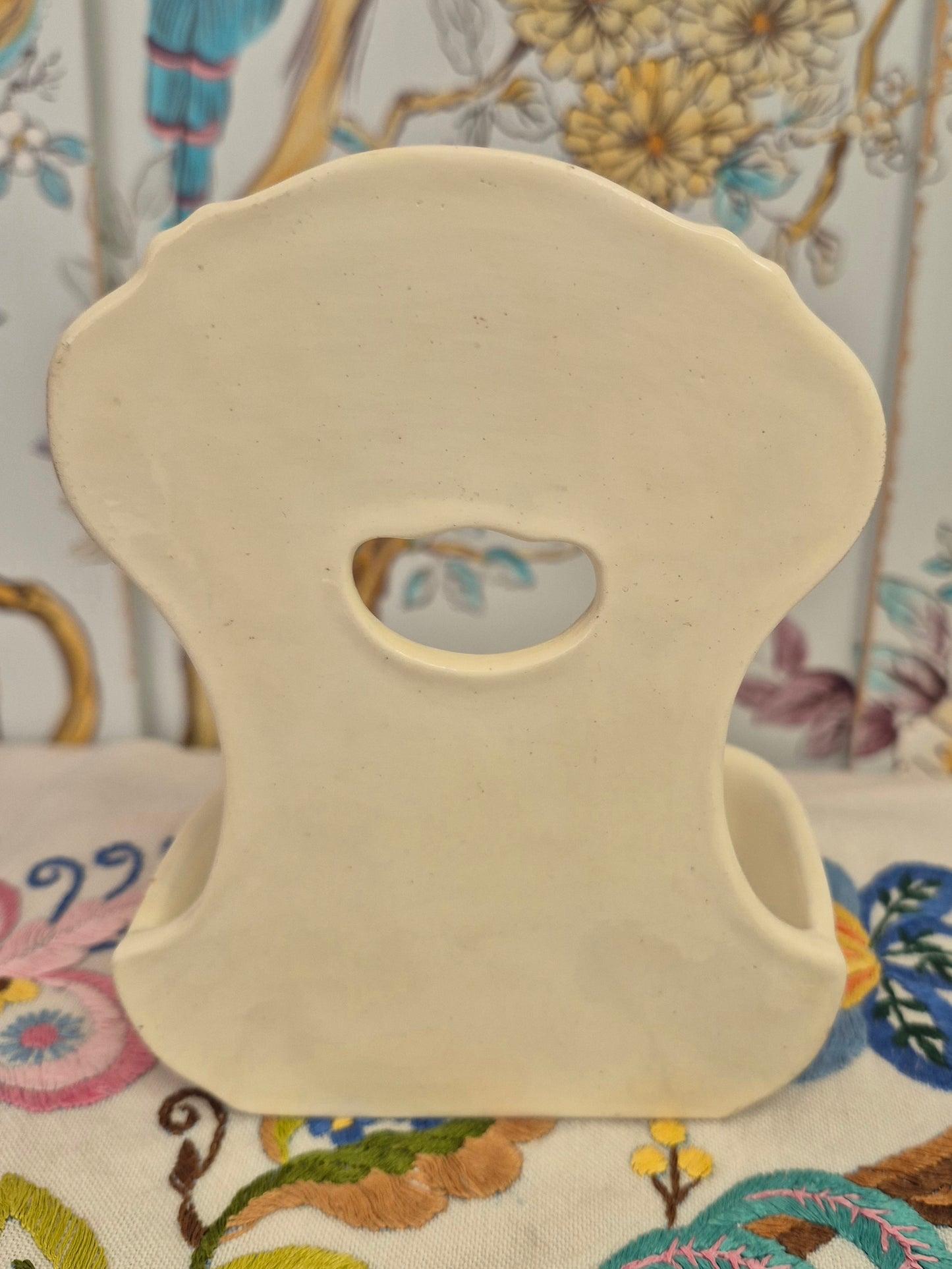 A Victorian Toothbrush Holder by Powell, Bishop and Stonier