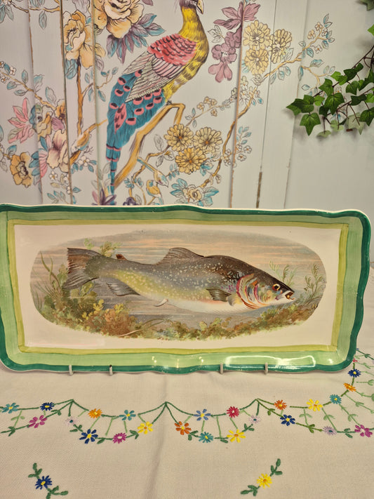 A Vintage 1930s Fish Platter