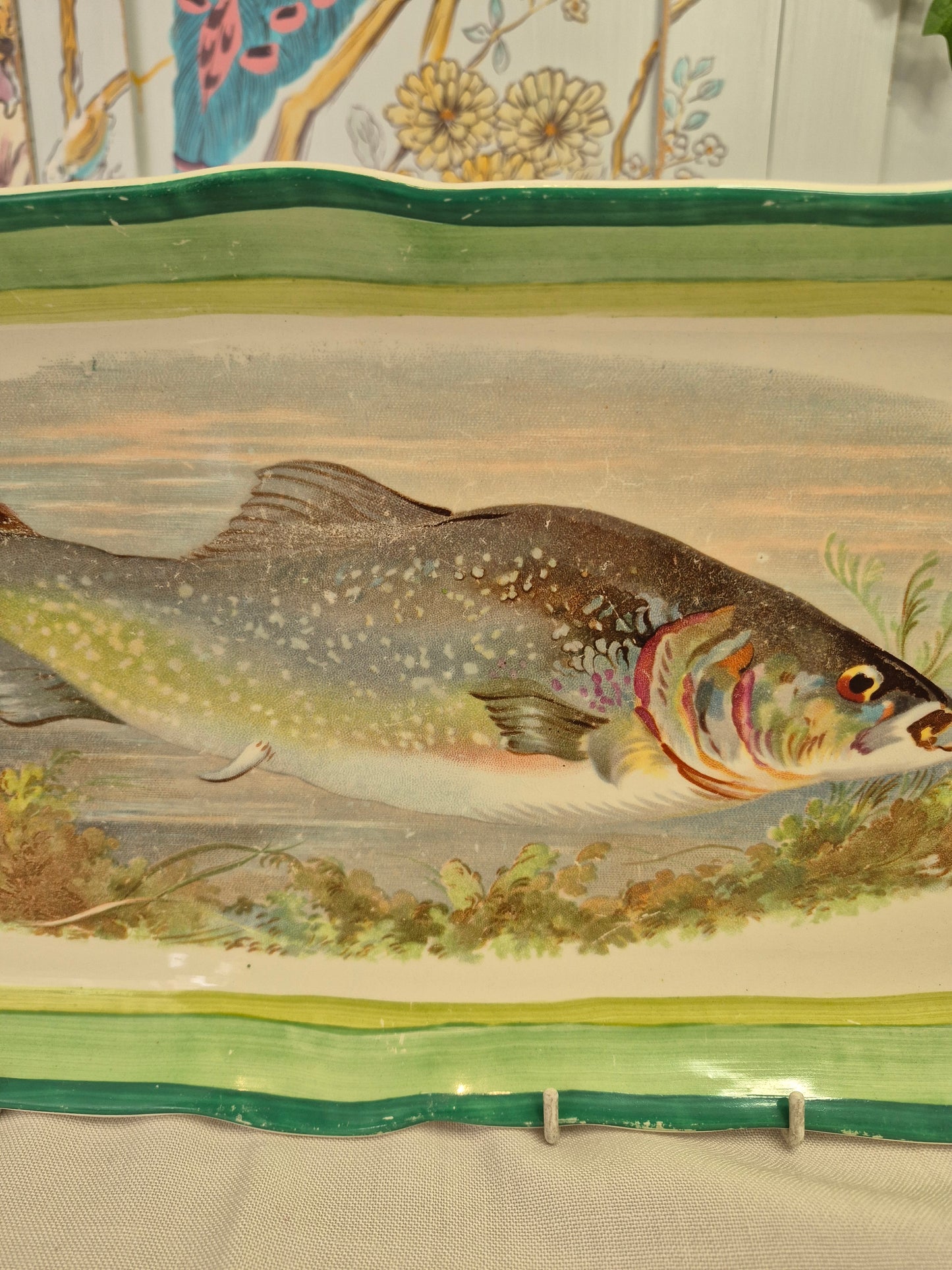 A Vintage 1930s Fish Platter
