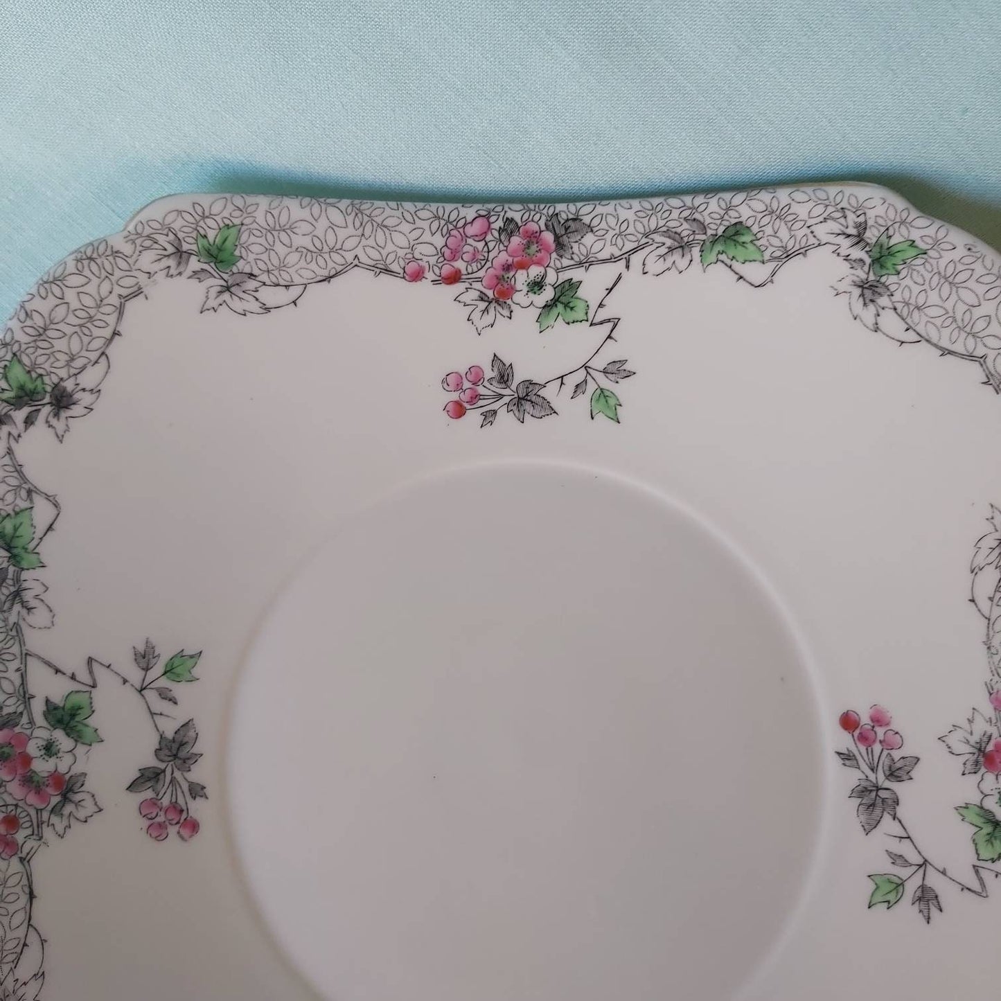 A 1930s Shelley Porcelain Cake Plate.