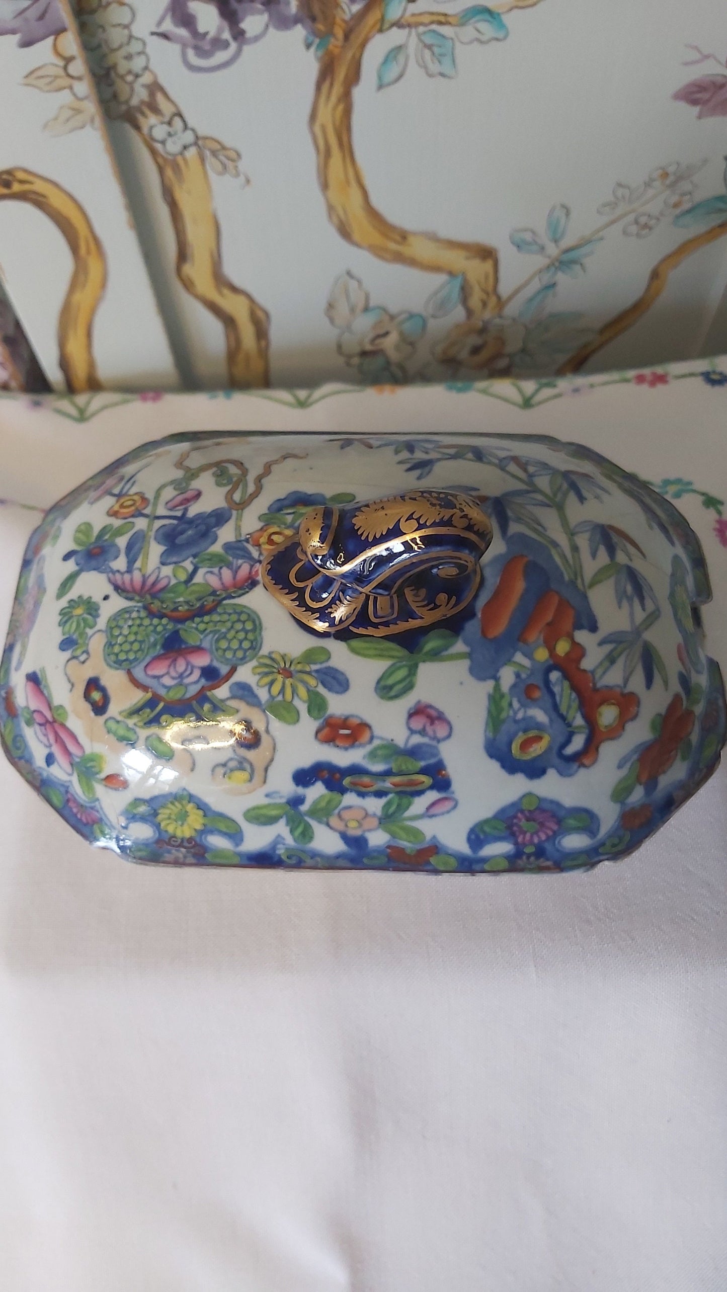 Early Mason's Ironstone Tureen c1815