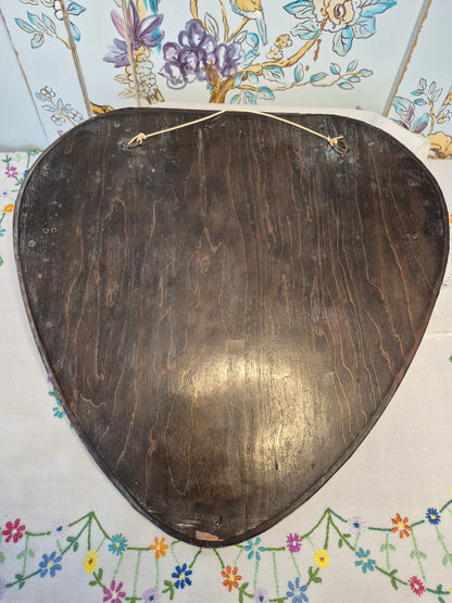 An Arts and Crafts Pewter Mirror