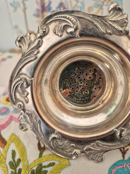 An Antique Georgian Sheffield Plate Wine Funnel
