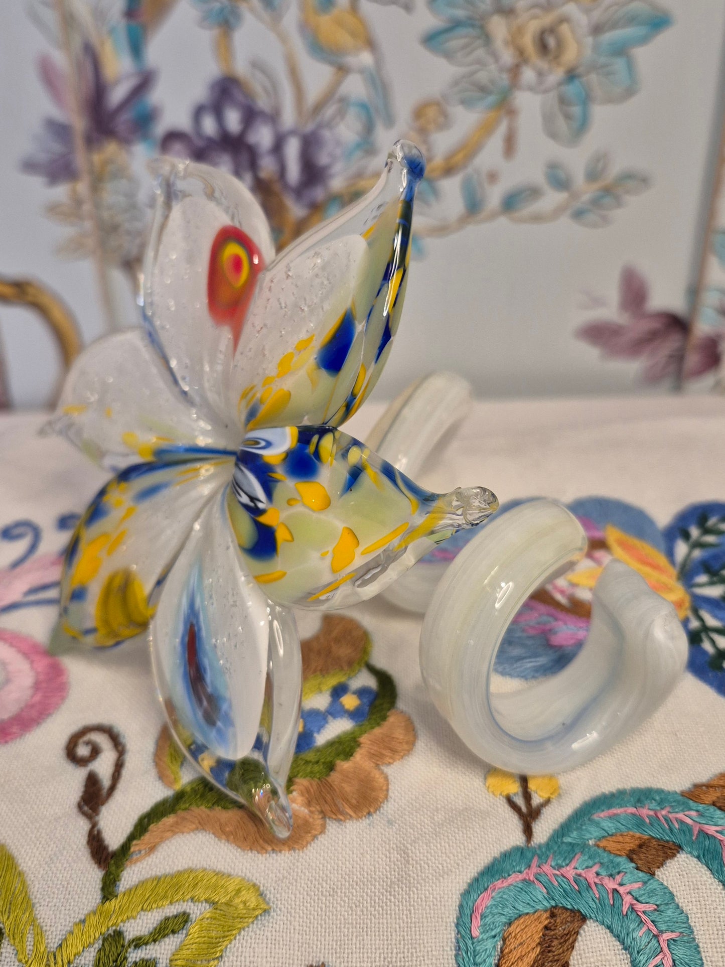 A Murano Glass Flower