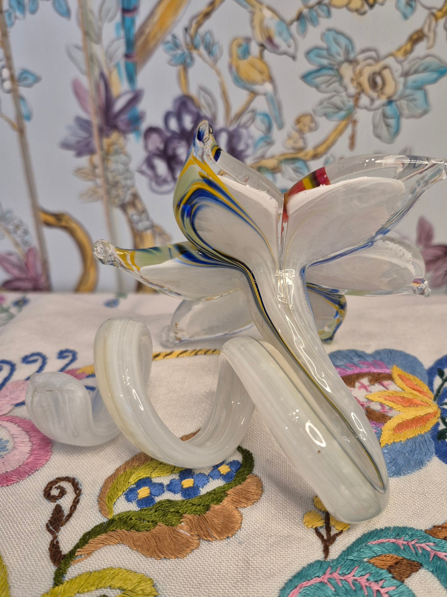 A Murano Glass Flower