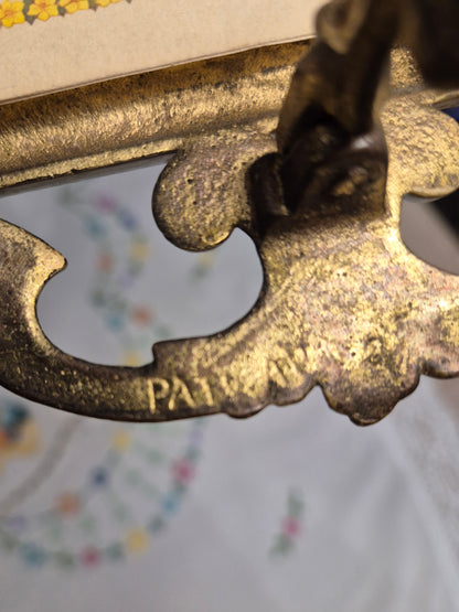 Art Nouveau Ormolu Easel Mirror