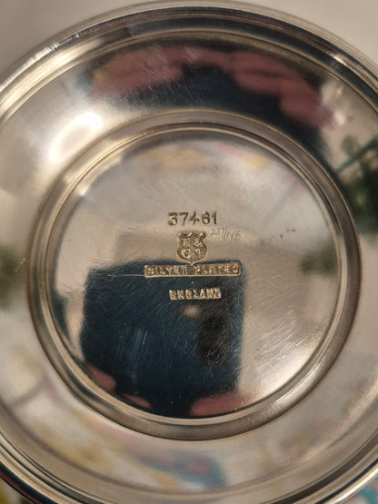 A Vintage Silver Plated Pint Tankard by Elkington and Co c1940s