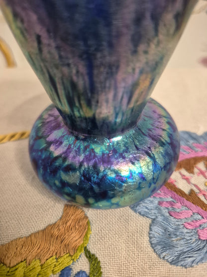 Okra Glass Jack in the Pulpit Vase c1980s