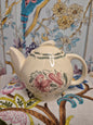 A Susie Cooper Teapot in the Tiger Lily Pattern c 1940s