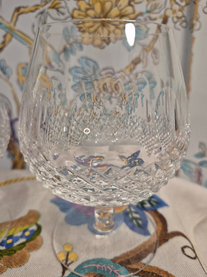 Pair of Waterford Colleen Pattern Brandy Glasses