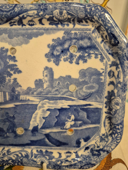 Antique Spode's Italian Pattern Drainer c1918
