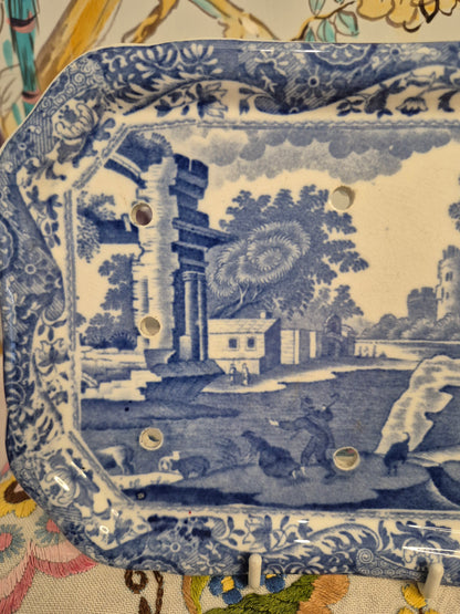 Antique Spode's Italian Pattern Drainer c1918