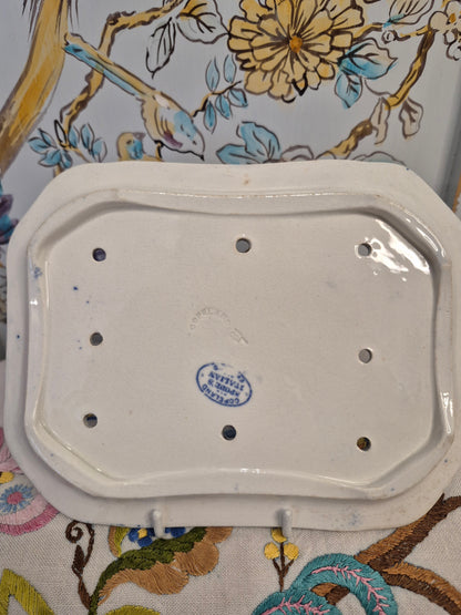 Antique Spode's Italian Pattern Drainer c1918