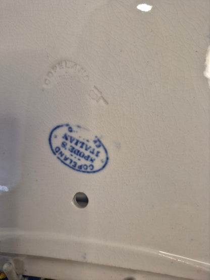 Antique Spode's Italian Pattern Drainer c1918