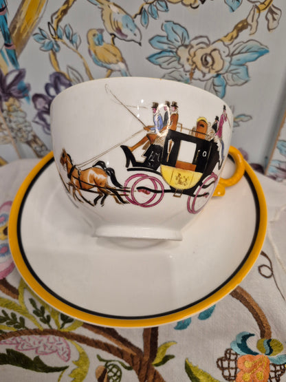 A Royal Worcester Breakfast Cup designed by H R Millais c1930s