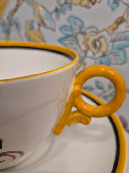 A Royal Worcester Breakfast Cup designed by H R Millais c1930s