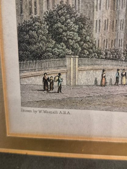 A Pair of Antique Engravings of Newcastle-Upon-Tyne