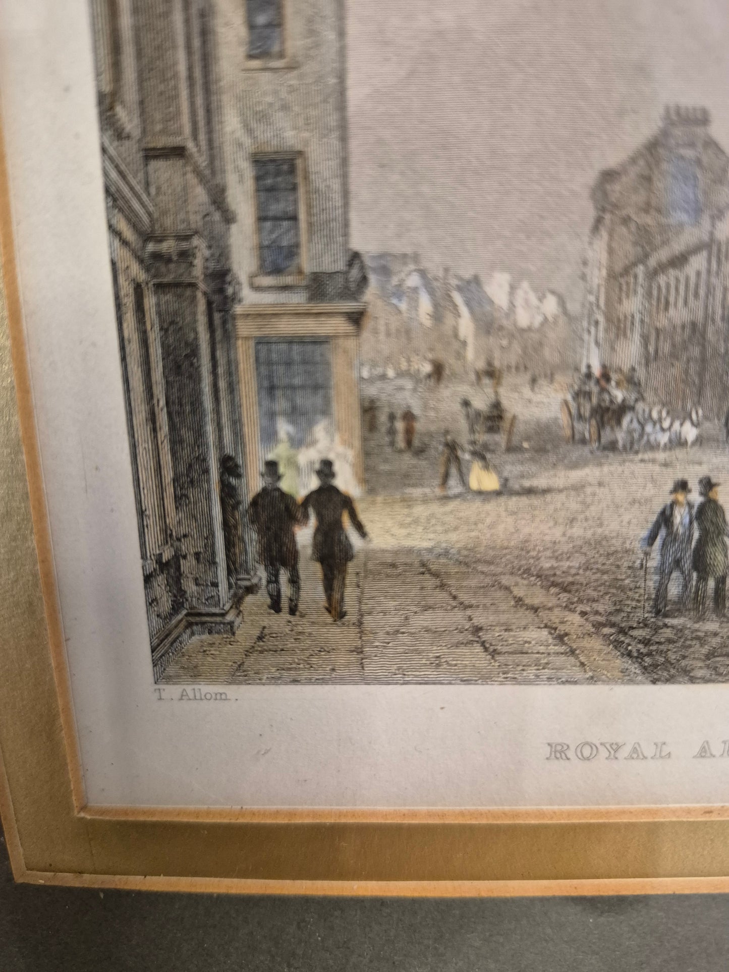 A Pair of Antique Engravings of Newcastle-Upon-Tyne