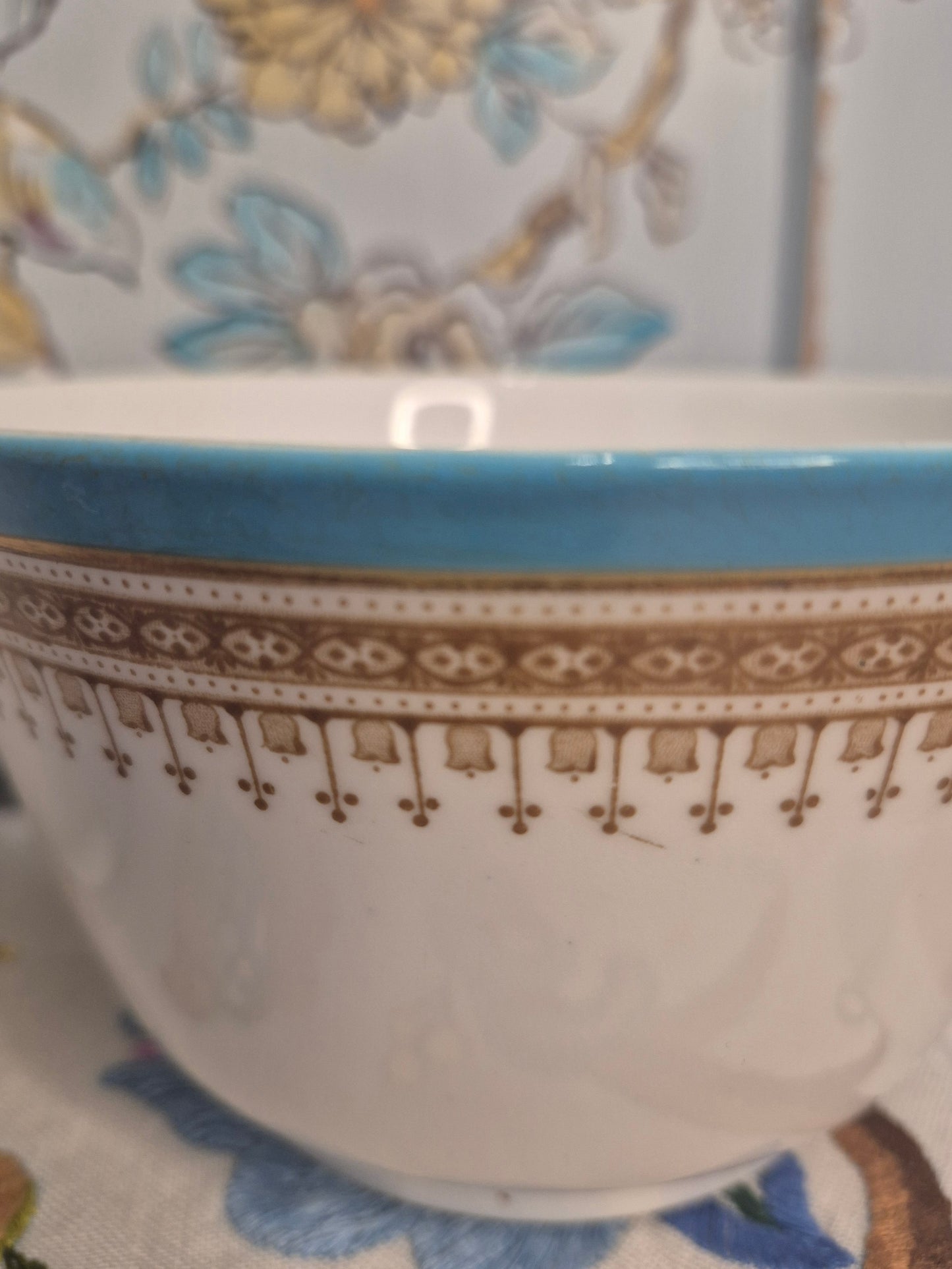 Antique Royal Worcester Cream Jug and Sugar Bowl c1877