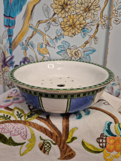 Antique Soap Dish or Sponge Bowl made by Bishops and Stonier c1900