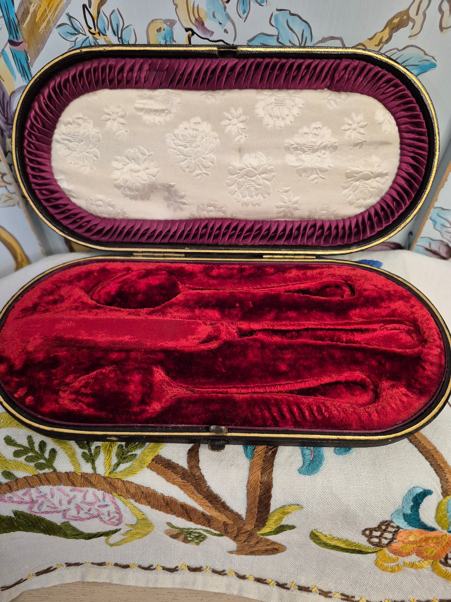 Antique Silver Plated Christening Set by James Dixon and Son c1880