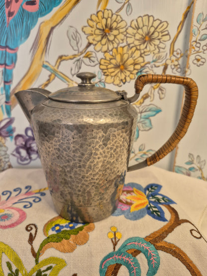 Tudric Pewter for Liberty Coffee or Hot Water Pot c1900