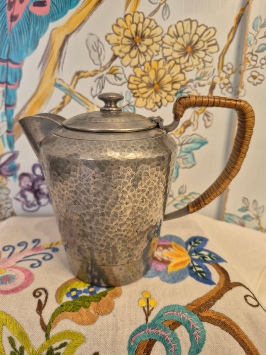 Tudric Pewter for Liberty Coffee or Hot Water Pot c1900