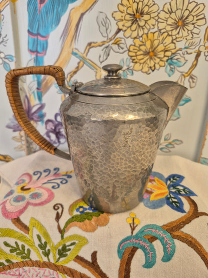 Tudric Pewter for Liberty Coffee or Hot Water Pot c1900