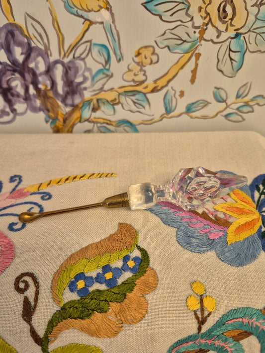 Antique Georgian Gilt Metal Cayenne Spoon