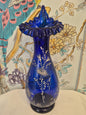 Antique Bristol Blue Jack in the Pulpit Vase