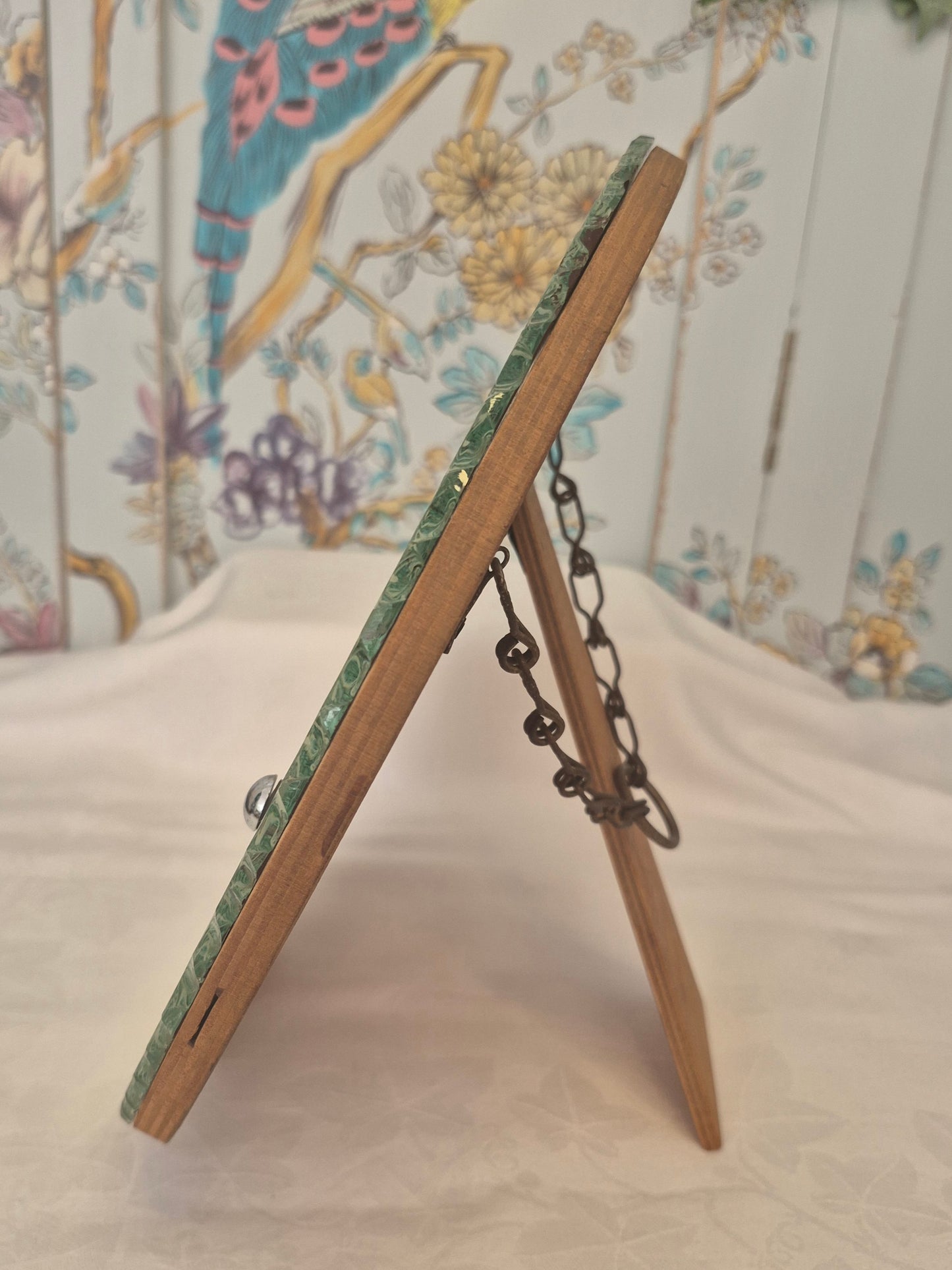 An Art Deco Mirrored Picture Frame