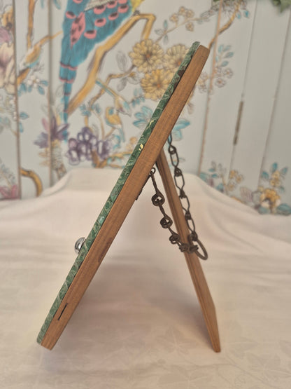 An Art Deco Mirrored Picture Frame