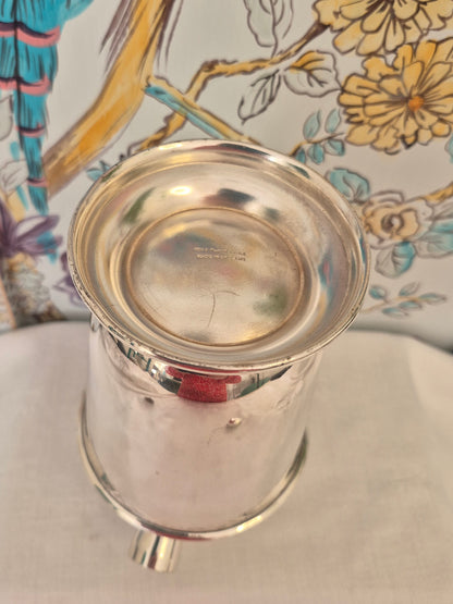 Art Deco Cocktail Shaker, Silver Plated, from the Plato range designed by David Hollander