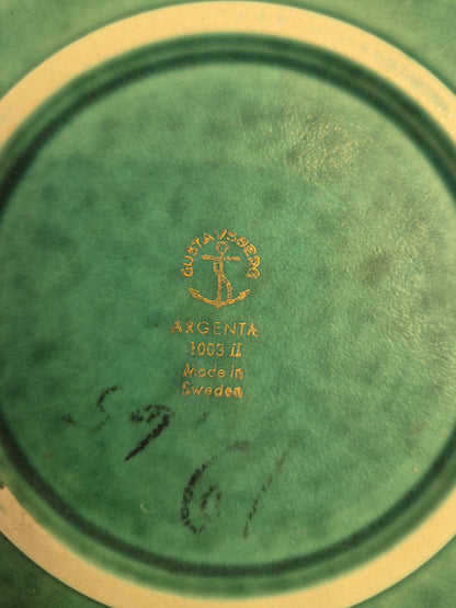 Gustavsberg Argenta Dish designed by Wilhelm Kage, 1930s-1950s