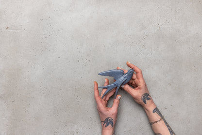 Lucky Swallows, Made in Scotland from Marine Plastics
