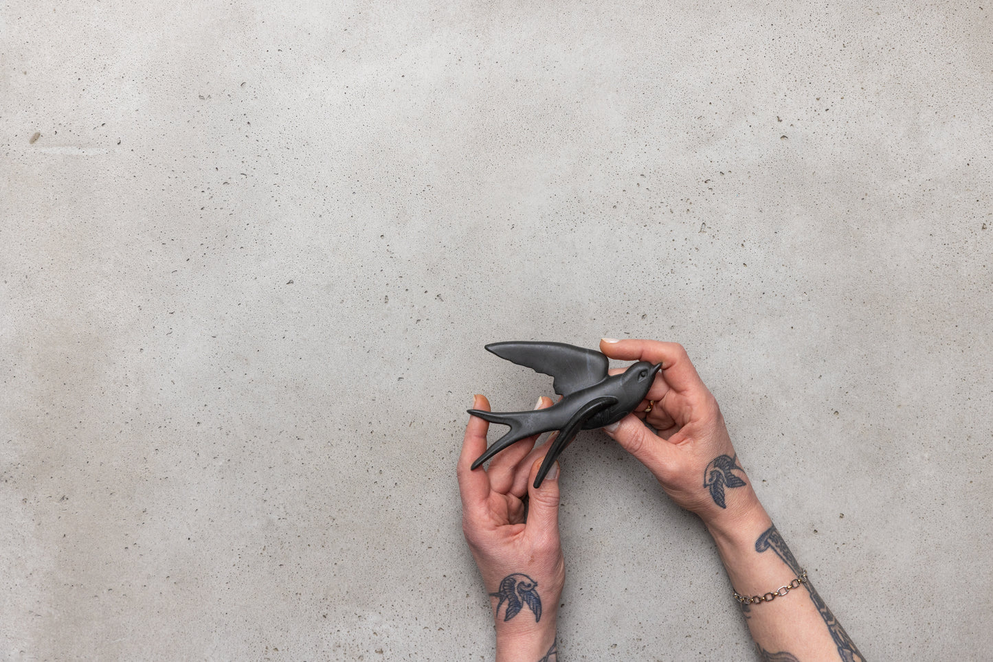 Lucky Swallows, Made in Scotland from Marine Plastics
