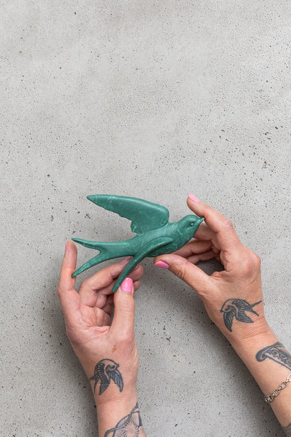 Lucky Swallows, Made in Scotland from Marine Plastics