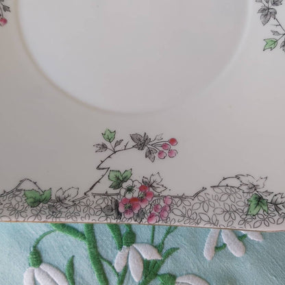 A 1930s Shelley Porcelain Cake Plate.