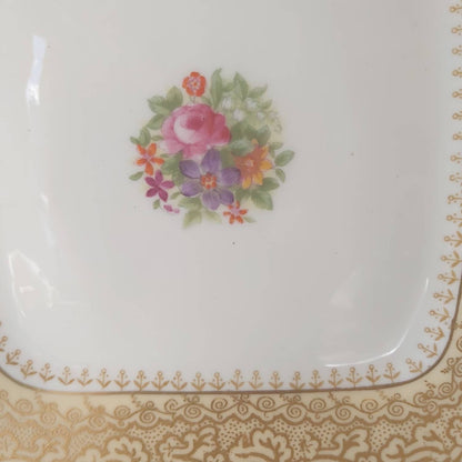 An Antique Cake or Sandwich Plate by George Jones c1900
