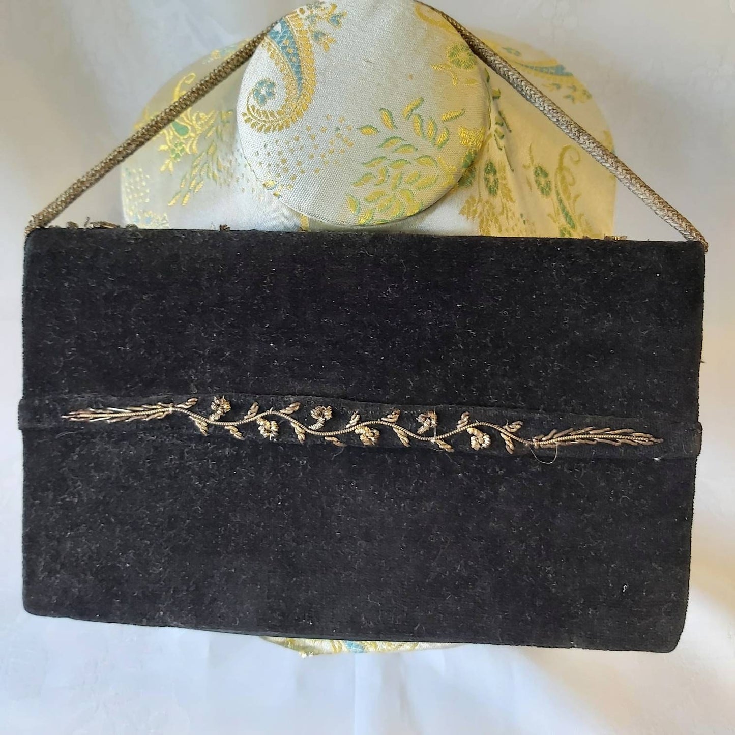 A Vintage Indian Silver Wirework Bag.