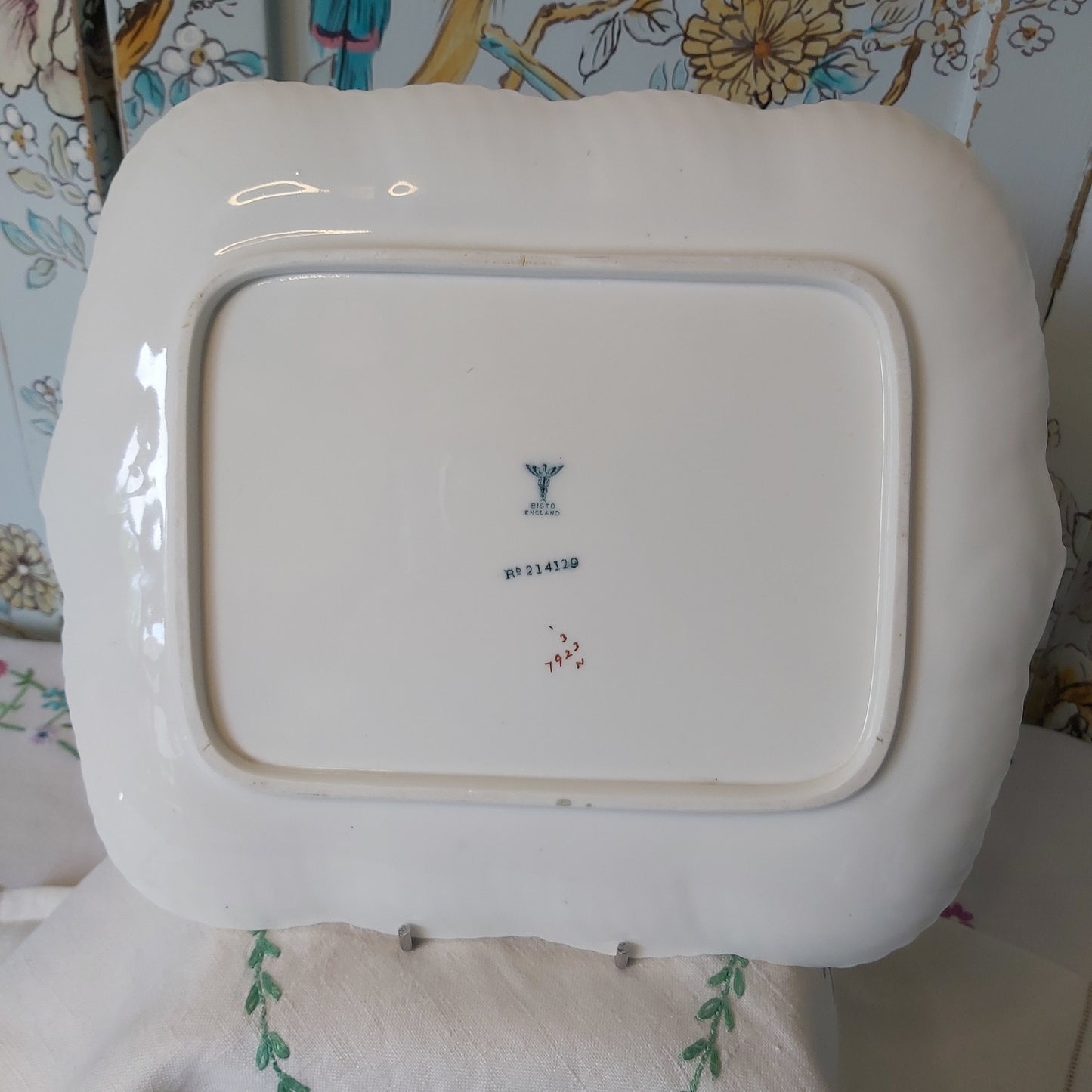 An Antique Serving Platter by Bishop Stonier