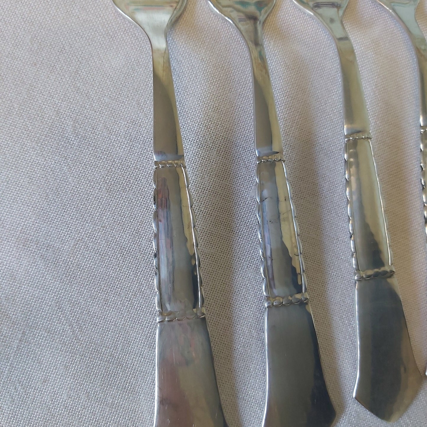 Cohr Fredericia Silver Plated Dinner Forks, Set of Six