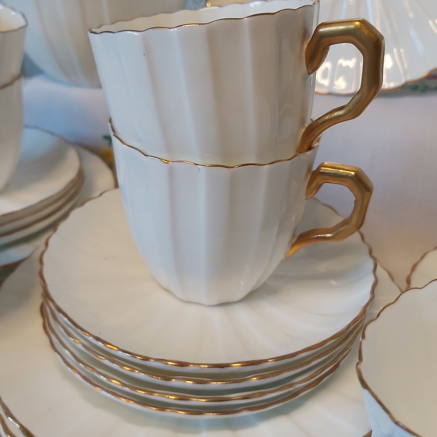 A Victorian Tea Set by Collingwood