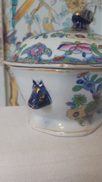 Early Mason's Ironstone Tureen c1815