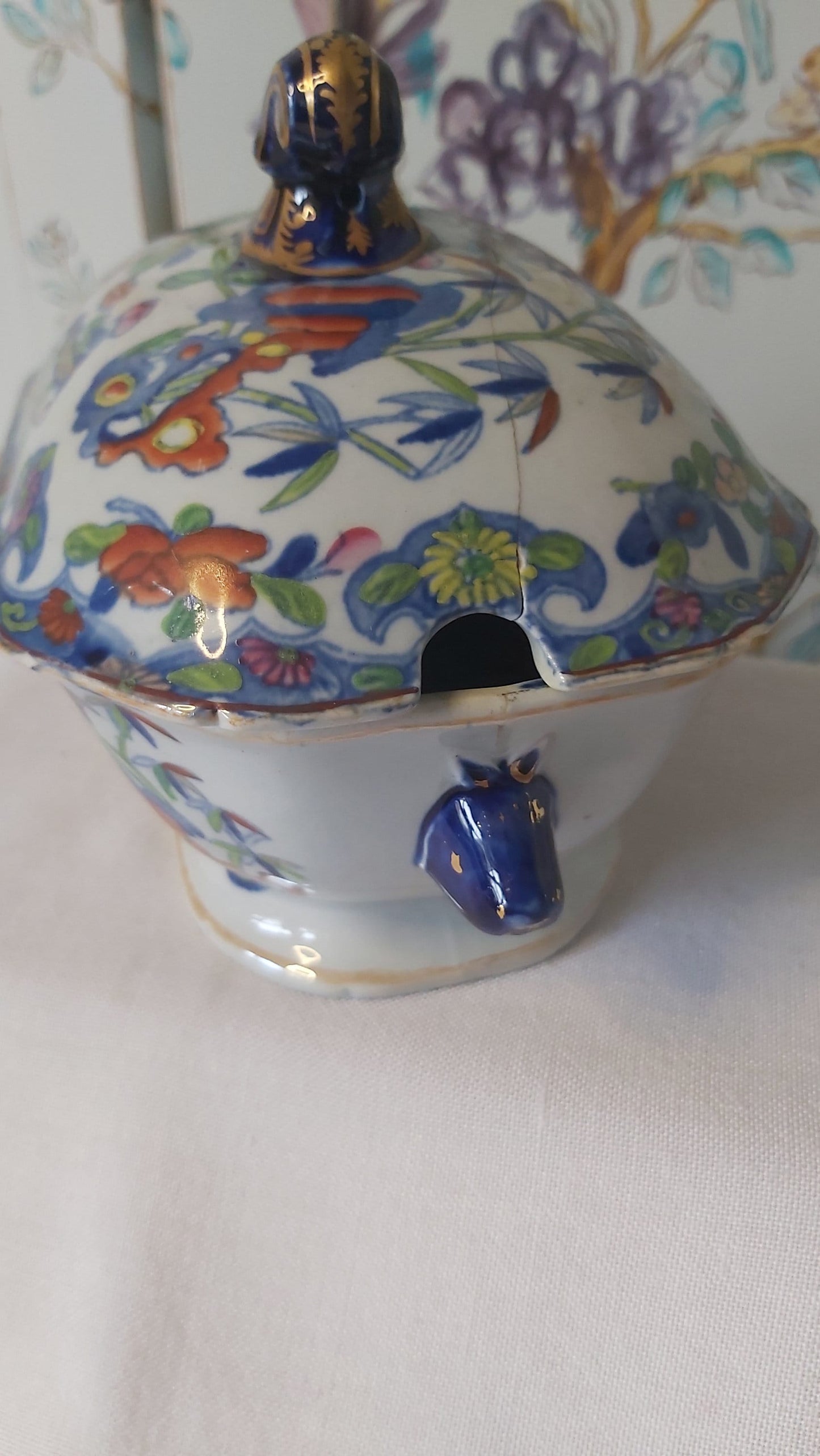 Early Mason's Ironstone Tureen c1815