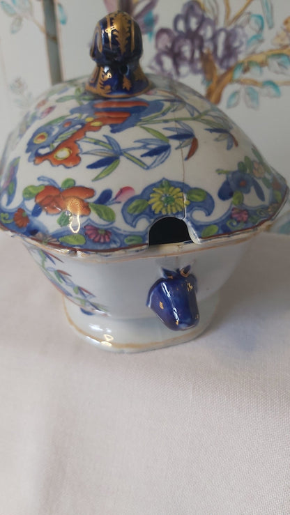 Early Mason's Ironstone Tureen c1815