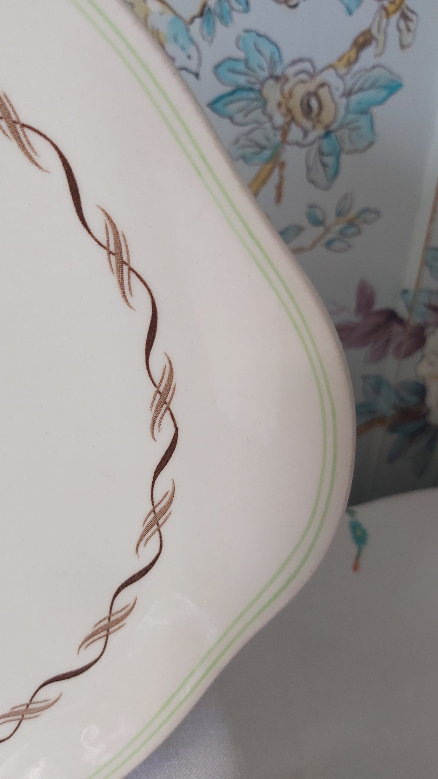 Royal Doulton Woodland Pattern Cake Plate c1950s