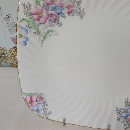 A Vintage Foley Cake Plate